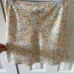 Princess Polly satin mini skirt